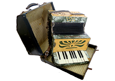 Accordion with Case Props, Prop Hire