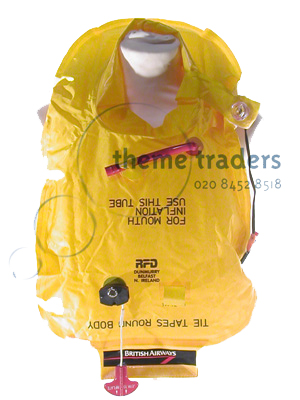 Airline Life Jackets Props, Prop Hire