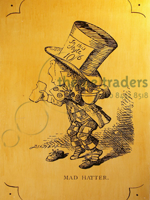 Alice Etchings Mad Hatters Props, Prop Hire