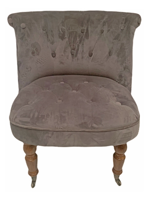 Comfy Studded Upholstered Tub Chairs Props, Prop Hire