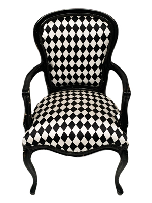 Harlequin Chair Props, Prop Hire