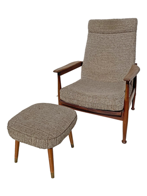 Granny Chair and Footstool Props, Prop Hire