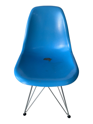 Light Blue Bucket Chair Props, Prop Hire