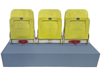 Vintage Bleacher Stadium Football Seating Props, Prop Hire