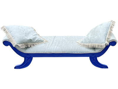 Chaise Upholstered Side Bench Day Bed Props, Prop Hire