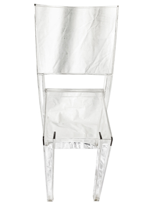 Ghost Chair Square Back Props, Prop Hire