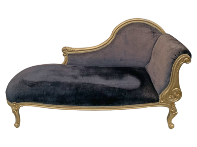 Blacky/Browny Chaise Lounge Props, Prop Hire