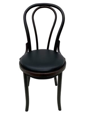 Very Dark Brown Bentwood Chairs Props, Prop Hire