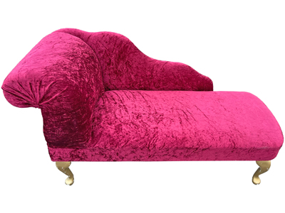 Red Single Chaise Props, Prop Hire