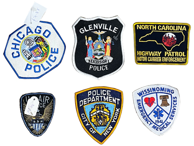Usa Police Force Badges Props, Prop Hire