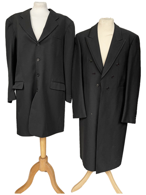 Undertakers Funeral and Day Coats Props, Prop Hire