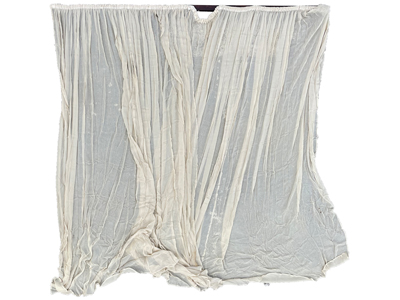 Period Net Curtains Gauze On Pole Props, Prop Hire
