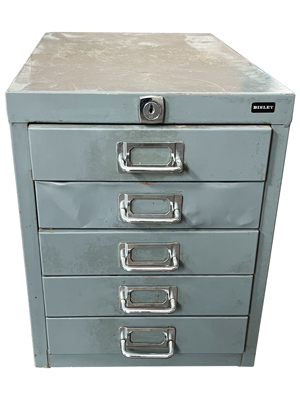 Office Metal Filing Cabinet Drawers Props, Prop Hire