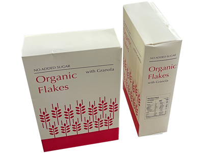 Unbranded Supermarket Products Organic Flakes Granola Boxes Props, Prop Hire