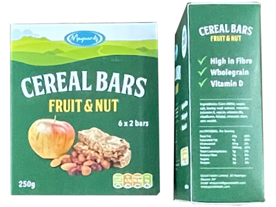Unbranded Supermarket Products Cereal Bars Fruit and Nut Boxes Props, Prop Hire