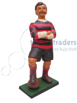 Football Statues Vintage Props, Prop Hire