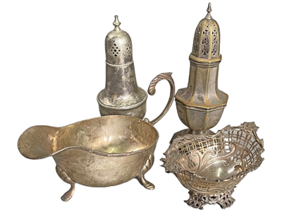 Silverware Sauce Boats and Table Items Props, Prop Hire