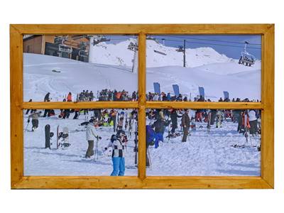 Ski Window Panel Props, Prop Hire