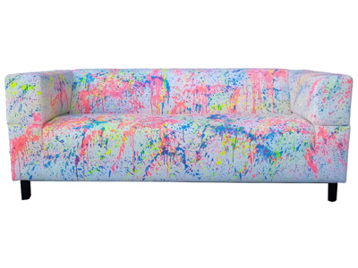 Pollock Style Artists Studio Sofa Props, Prop Hire