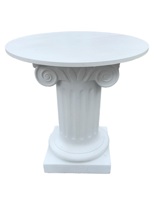 Greco Roman Side Table Props, Prop Hire