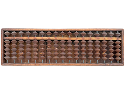 Large Victorian Abacus Props, Prop Hire