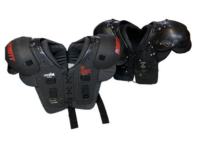 American Football Baseball Body Armour Props, Prop Hire