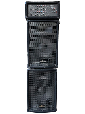 Gear 4 Music PA Amplifier Speaker Stack Props, Prop Hire