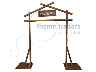 Beach Arch Props, Prop Hire