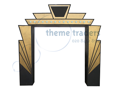 Art Deco Archway Entrance Props, Prop Hire