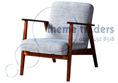 Gray Armchair Props, Prop Hire