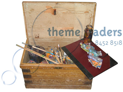 Artist Chests Props, Prop Hire