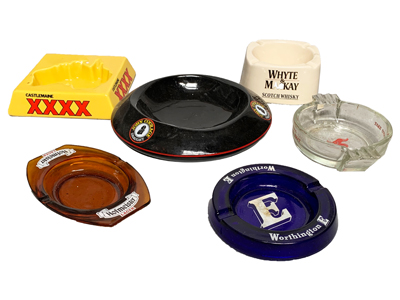 Pub Ashtrays Props, Prop Hire