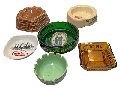 Pub Ashtrays Props, Prop Hire