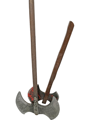 Double Head Axe Props, Prop Hire