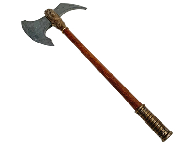 Fantasy Skull Axe Props, Prop Hire