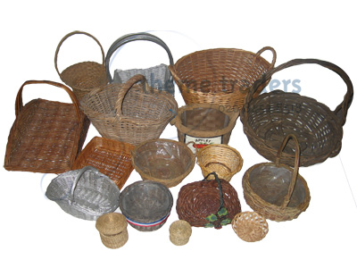 Wicker Baskets Props, Prop Hire