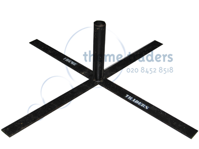 Base Cross for Large aluminium rigging Props, Prop Hire