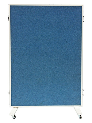 Blue Sound Baffle Screen Props, Prop Hire