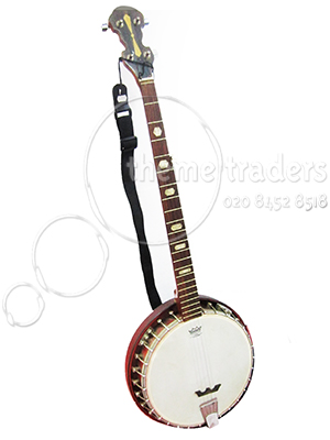 Banjo with Case Props, Prop Hire