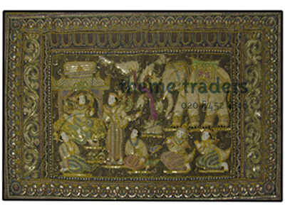 Indian Metal Thread Embroidery Props, Prop Hire