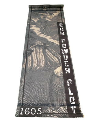 Gun Powder Plot Banner Props, Prop Hire