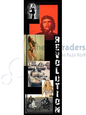Revolution Banners Props, Prop Hire
