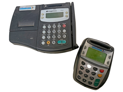 Credit Card Terminal Props, Prop Hire