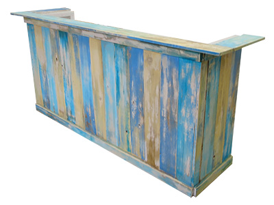 White Coloured Bar Props, Prop Hire