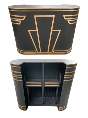 Art Deco Bar Props, Prop Hire