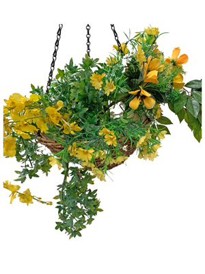Medium Hanging Baskets Props, Prop Hire