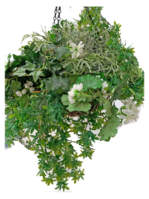 Large Hanging Baskets Props, Prop Hire