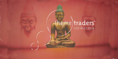 Budha Backdrop Props, Prop Hire