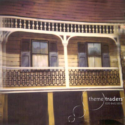 New Orleans Balcony Backdrop Props, Prop Hire
