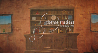 Cantina Backdrop Props, Prop Hire